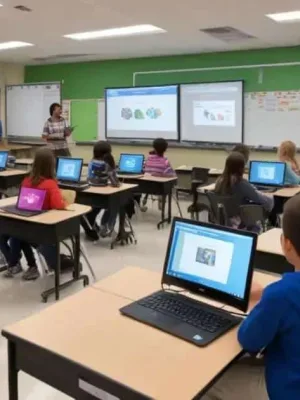 Technology in classrooms: transforming education