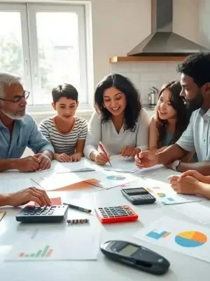 Smart budgeting tips for large immigrant households