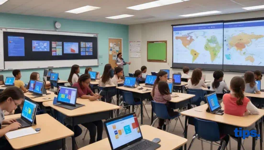 Real-life examples of technology in classrooms