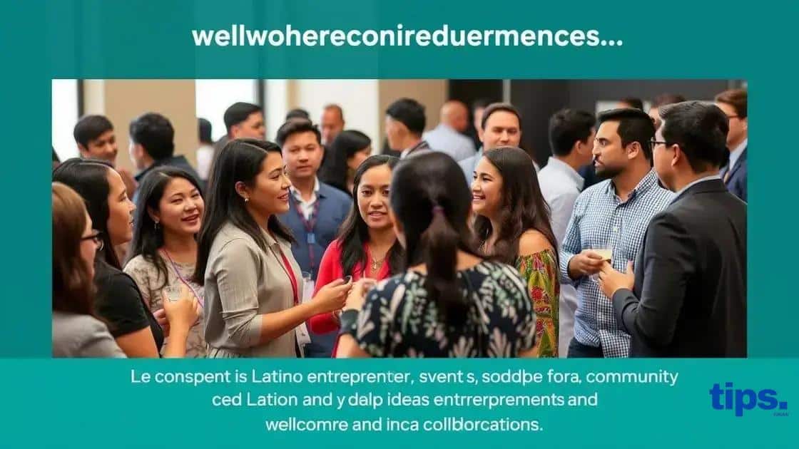 Supportive communities and networks for success