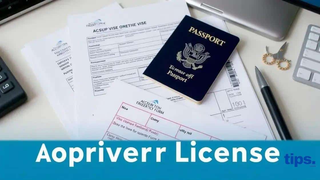 Documents needed for application without a green card