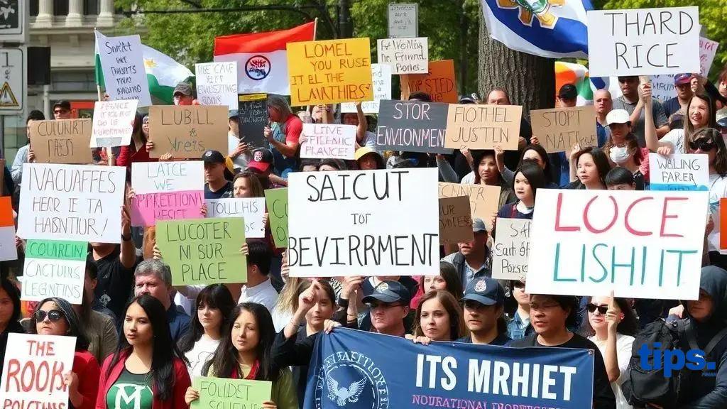 Major themes in US protest movements