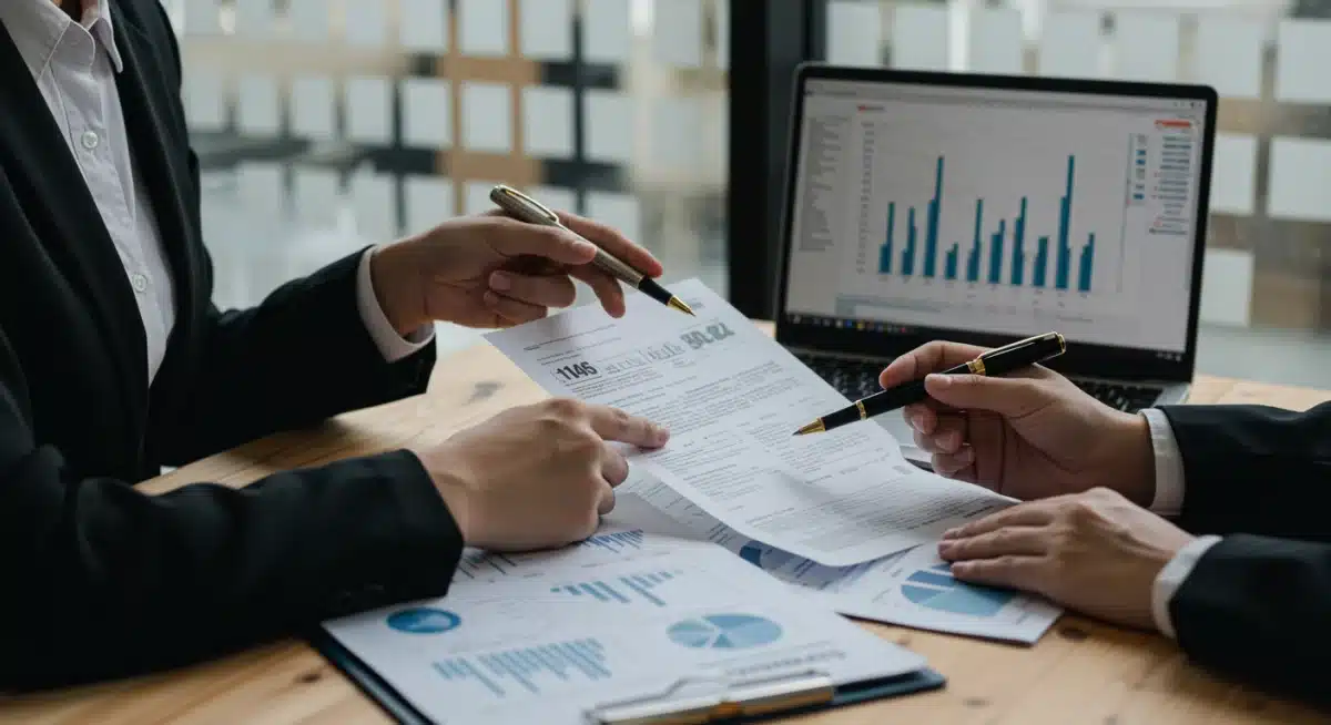 Financial advisor explaining tax changes to client