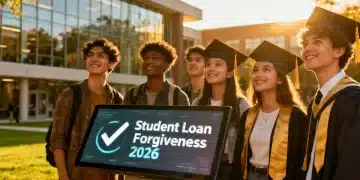 Students reviewing student loan forgiveness eligibility in 2026