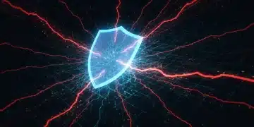 Digital shield protecting a network from cyber threats